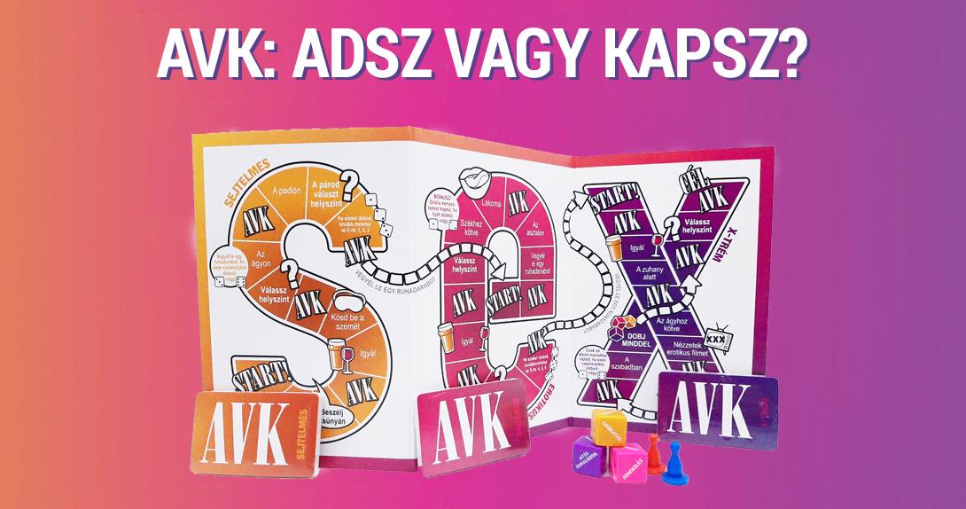 AVK - Adsz vagy kapsz felnőtt társasjáték - Vágyaim sexshop