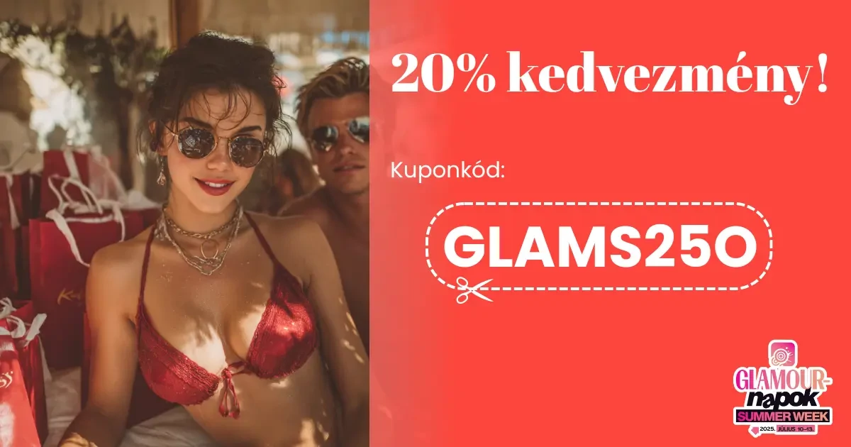 Nyári Glamour-napok a Vágyaim.hu szexshop-on! 20% kedvezmény!