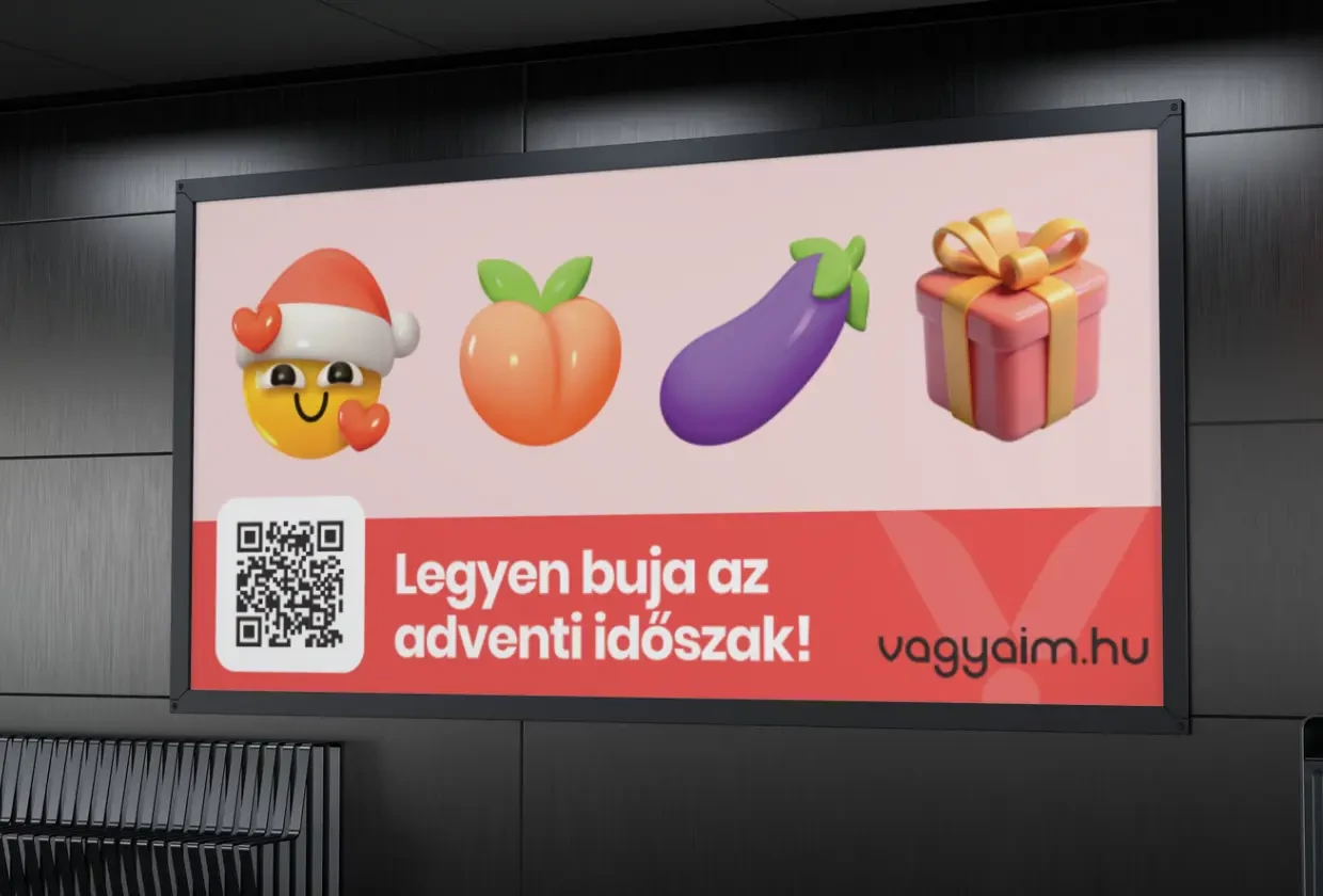 Legyen buja az adventi időszak! - Vágyaim.hu óriásplakát kampány