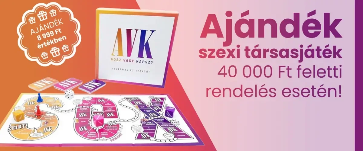 Ajándék társasjáték 40.000 Ft feletti rendelés esetén - Vágyaim.hu szexshop