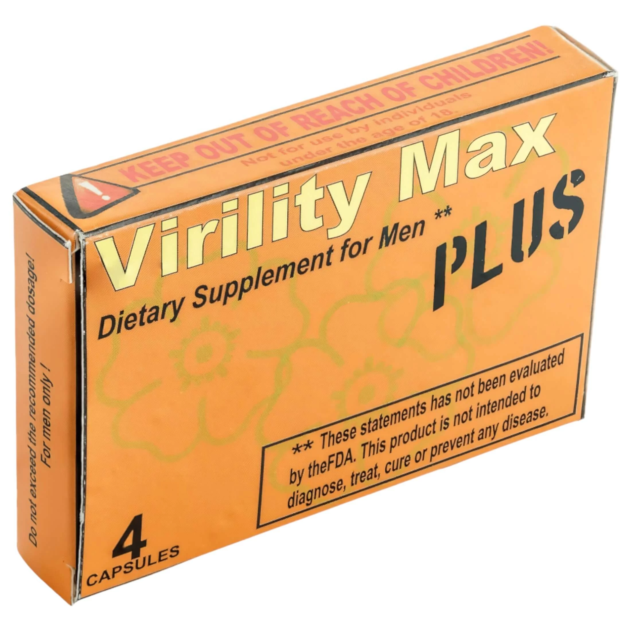 Virility Max Plus - étrend-kiegészítő kapszula férfiaknak (4db) - Vágyaim.hu szexshop