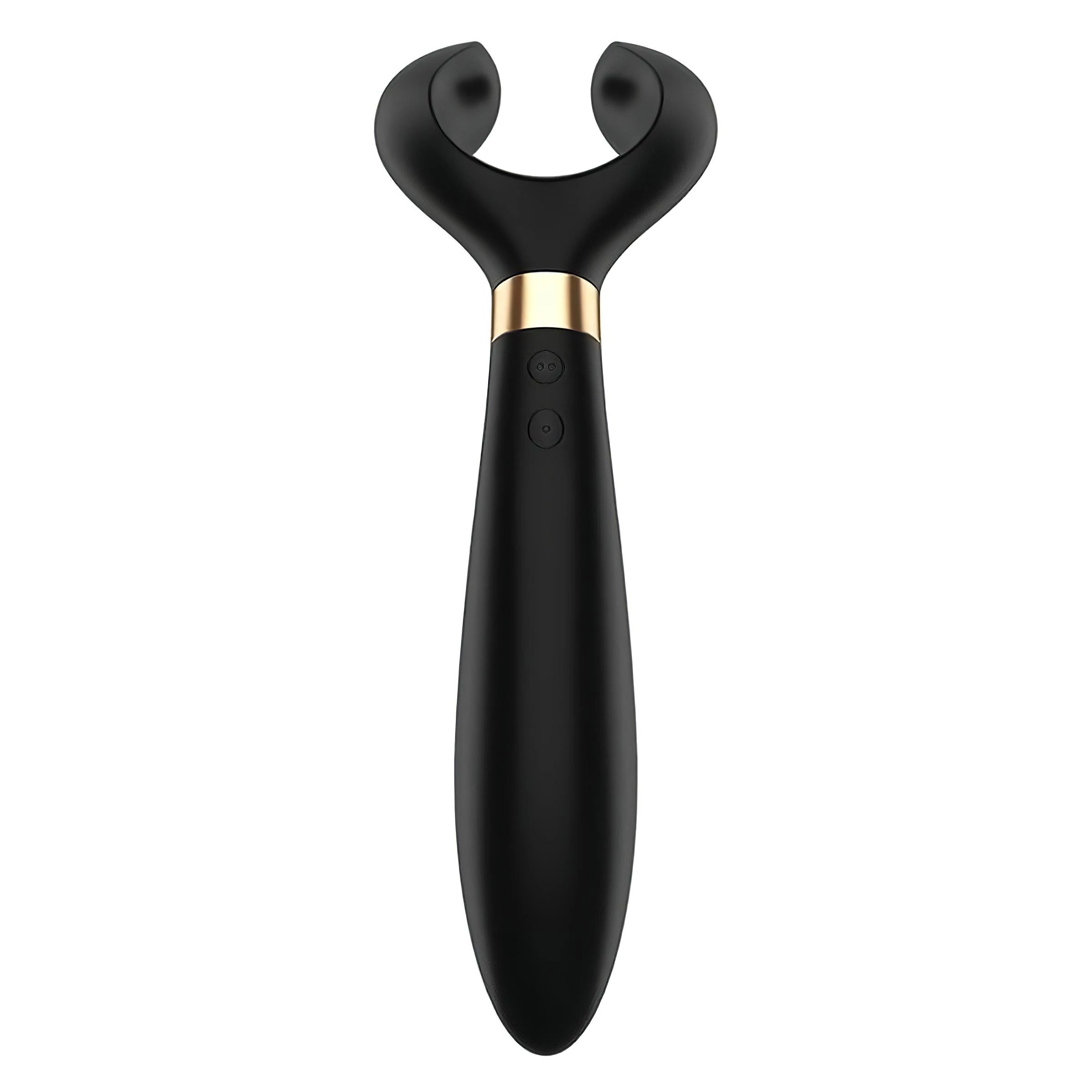 Satisfyer Endless Fun - akkus, vízálló párvibrátor (fekete) - Vágyiam.hu szexshop