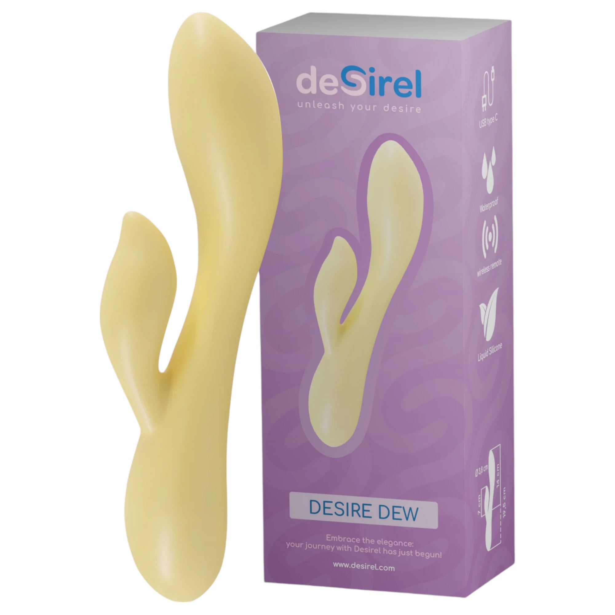 Desirel Desire Dew - okos, csiklókaros vibrátor - Vágyiam.hu szexshop