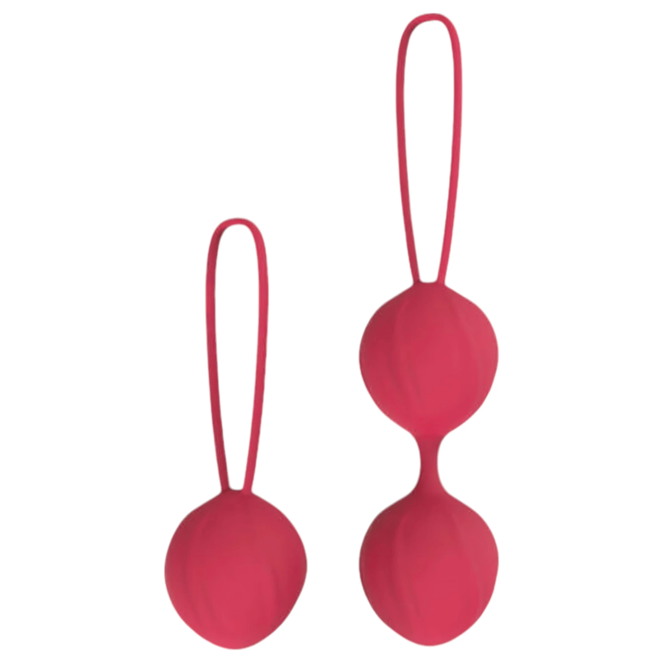 Cotoxo Cherry - 2 részes gésagolyó szett (piros) - Vágyaim.hu szexshop
