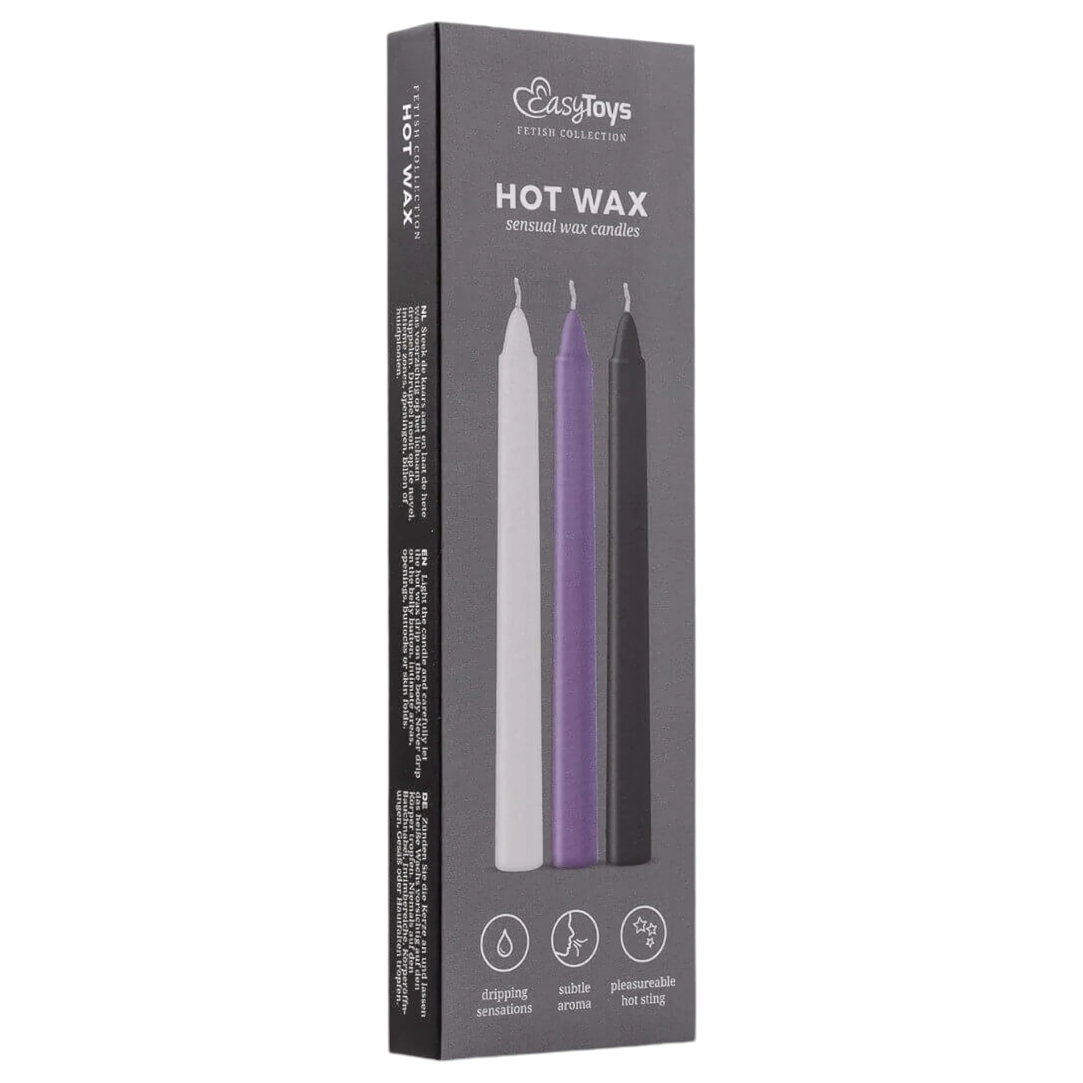 Sensual Hot Wax - BDSM testgyertya szett (3db) - Vágyaim.hu szexshop