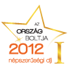 Ország Boltja népszerűségi díj 2012