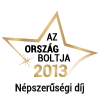 Ország Boltja népszerűségi díj 2013