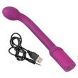 SMILE G-spot - akkus, vízálló G-pont vibrátor (lila)