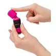 PalmPower Pocket Wand - mini masszírozó vibrátor (pink-fekete)