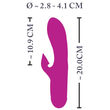 XOUXOU - akkus, csiklószívós G-pont vibrátor (pink)