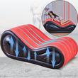 Magic Pillow - Felfújható szexágy - bilincsekkel - nagy (piros)