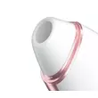 Satisfyer Love Triangle - okos léghullámos csiklóizgató (fehér)