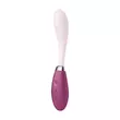 Satisfyer G-Spot Flex 3 - akkus G-pont vibrátor (pink-bordó)