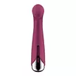 Satisfyer Spinning G-Spot 1 - forgó fejes G-pont vibrátor (piros)