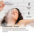 Womanizer Wave - masszírozó zuhanyfej (króm)