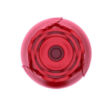 Redrose - akkus, léghullámos rózsa csiklóvibrátor (piros)