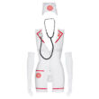 Obsessive Emergency - nővérke jelmez szett - fehér (S/M)
