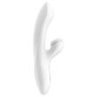 Satisfyer Pro+ G-spot - csiklóizgató és G-pont vibrátor (fehér)