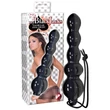 You2Toys Black Jack - gyöngyös anál dildó (fekete)