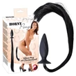 You2Toys - HORNY Pony - anál plug és lófarok (fekete)