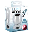 You2Toys - Lust Tunnel - alumínium, üreges análtágító dildó (ezüst)