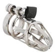 You2Toys - Chastity Cage - fém pénisz ketrec, lakattal