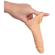Realistixxx - heregyűrűs péniszköpeny - 16cm (natúr)