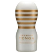 TENGA Premium Gentle - eldobható maszturbátor (fehér)