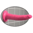 Dillio 7 - tapadókorongos, élethű dildó (18cm) - pink