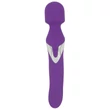Javida Wand & Pearl - 2in1 masszírozó vibrátor (lila)