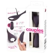 Couples Choice - akkus, rádiós 2 motoros vibrátor (lila)