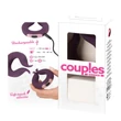 Couples Choice - akkus, 2 motoros péniszgyűrű (lila)