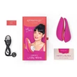 Womanizer Liberty by Lily Allen - vízálló, akkus csiklóizgató (narancs-pink)