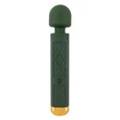 Emerald Love Wand - akkus, vízálló masszírozó vibrátor (zöld)
