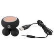 You2Toys CUPA Mini - melegítő masszírozó vibrátor (fekete)