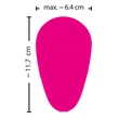SMILE Thumping Touch - akkus, pulzáló csikló vibrátor (pink)