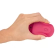 SMILE Thumping Touch - akkus, pulzáló csikló vibrátor (pink)