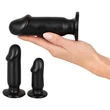 Anos Training Kit - anál plug szett (3 részes) - fekete