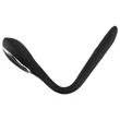Penis Plug Dilator - akkus húgycső vibrátor (1,1cm) - fekete