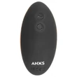 ANOS - 2 motoros forgó anál vibrátor (fekete)