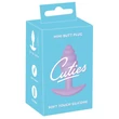 Cuties Mini Butt Plug - szilikon anál plug - lila (2,8cm)