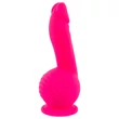 SMILE Powerful - akkus, 2 motoros tapadókorongos vibrátor (pink)