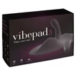 VibePad 3 - akkus, rádiós, G-pont párna vibrátor (fekete)