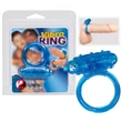 You2Toys - szilikon vibrációs péniszgyűrű (kék)