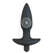 Black Velvet anál plug vibrátor - közepes
