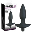 Black Velvet anál plug vibrátor - közepes