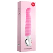 Fun Factory G5 - akkus, vízálló bordázott G-pont vibrátor (pink)