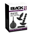 Black Velvet anál vibrátor készlet (4 részes)