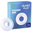Durex Pleasure Ring - péniszgyűrű (átlátszó)