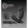 Rebel - péniszes prosztata vibrátor (fekete)